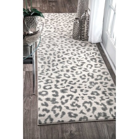 Nuloom Annette Modern Leopard Print Area Rug 2ft 6in x 10ft RZBD61A-26010